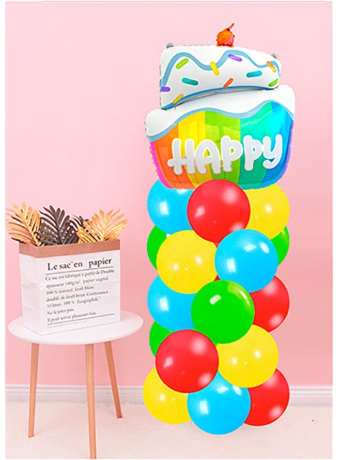 Set de globos multicolor