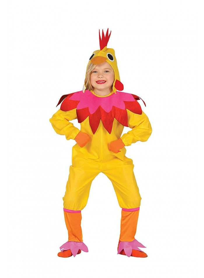Disfraz de pollo amarillo infantil
