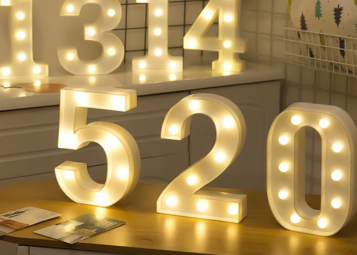 Comprar Numeros LED - Ideal fiestas